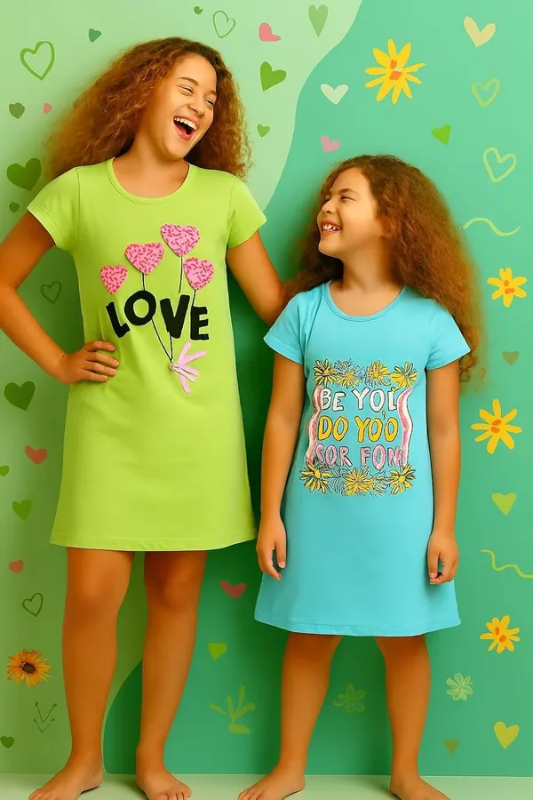Multicolor_Cotton_Nighty_Combo_For_Girls_Pack_Of_2