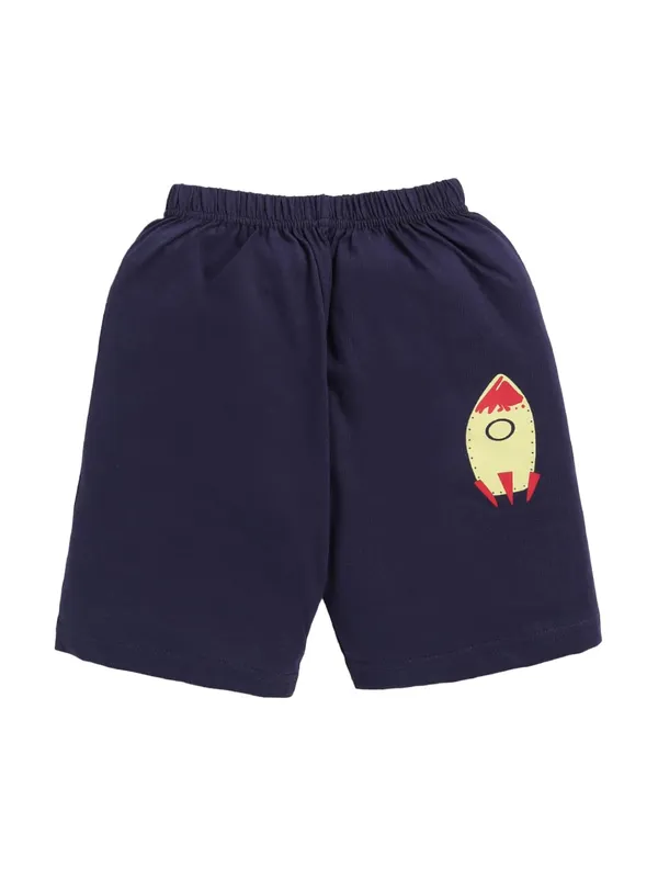 Yellow_Cotton_T-Shirt_Shorts_Set_For_Boys