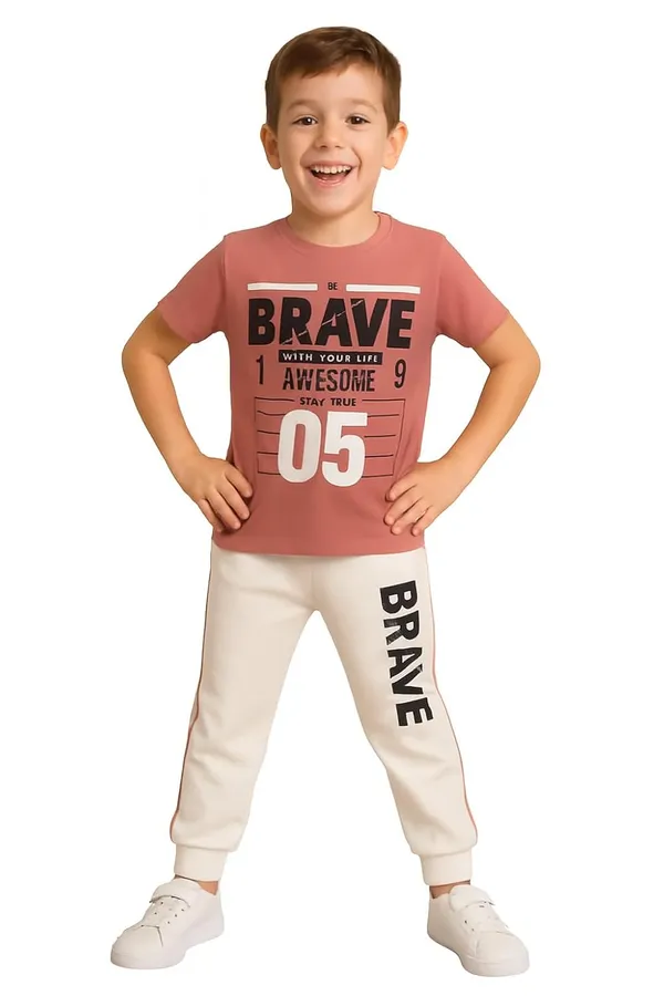 Brown_And_Cream_Cotton_T-Shirt_Track_Pant_Joggers_Set_For_Boys