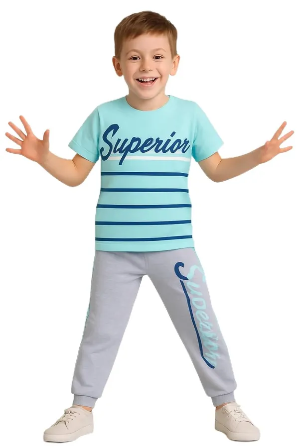 Teal_And_Grey_Cotton_T-Shirt_Track_Pant_Joggers_Set_For_Boys