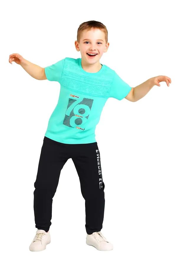 Green_And_Black_Cotton_T-Shirt_Track_Pant_Joggers_Set_For_Boys