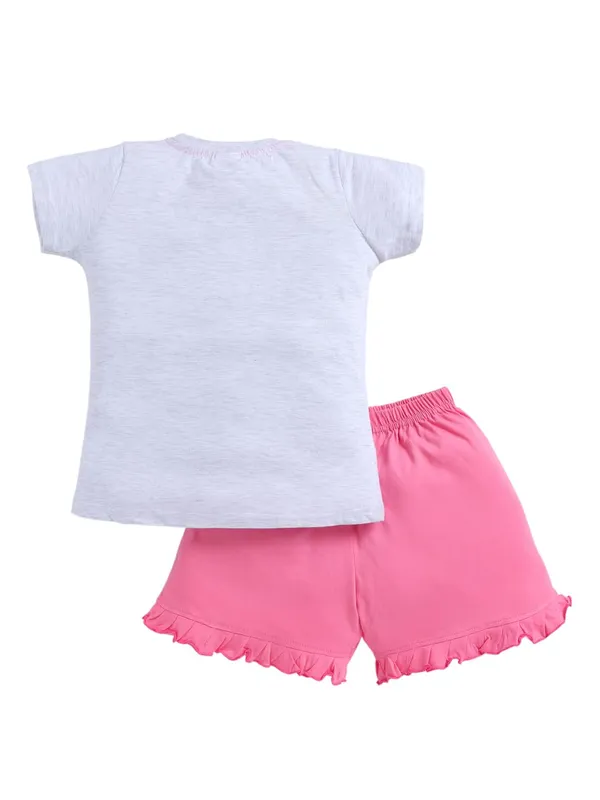 Grey_And_Pink_Cotton_T-Shirt_Shorts_Set_For_Girls