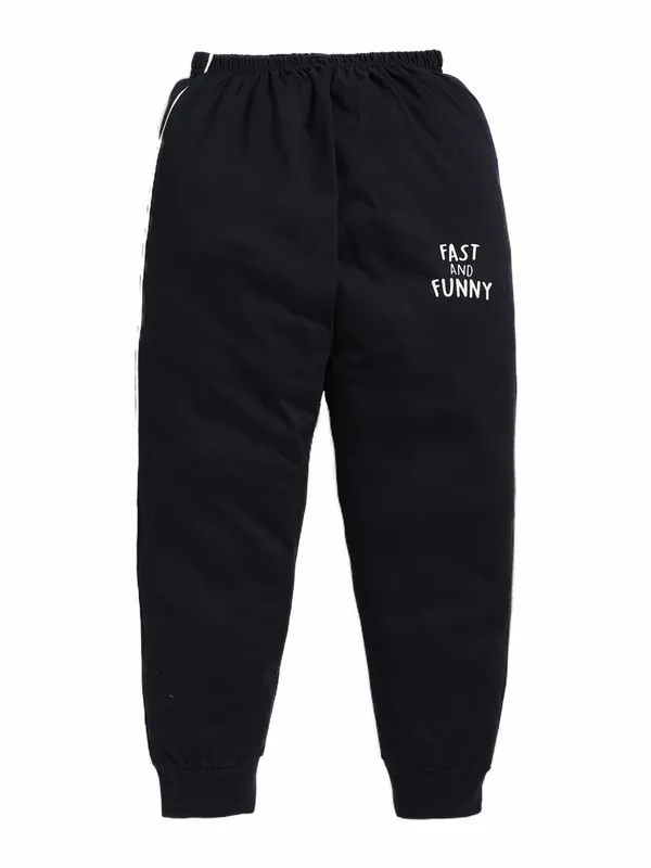 Cream_Cotton_T-Shirt_Track_Pant_Joggers_Set_For_Boys