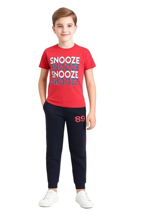 Red_Cotton_T-Shirt_Track_Pant_Joggers_Set_For_Boys