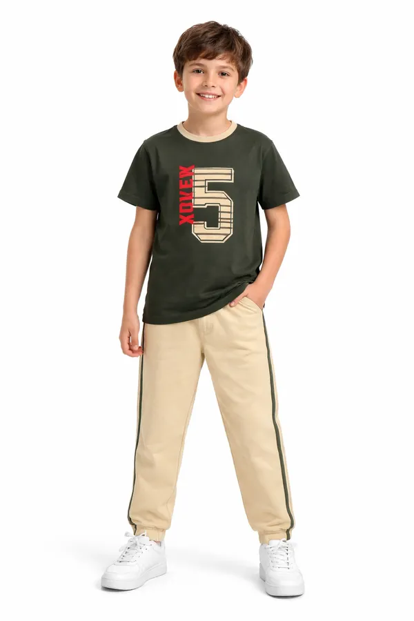 Green_Cotton_T-Shirt_Track_Pant_Joggers_Set_For_Boys
