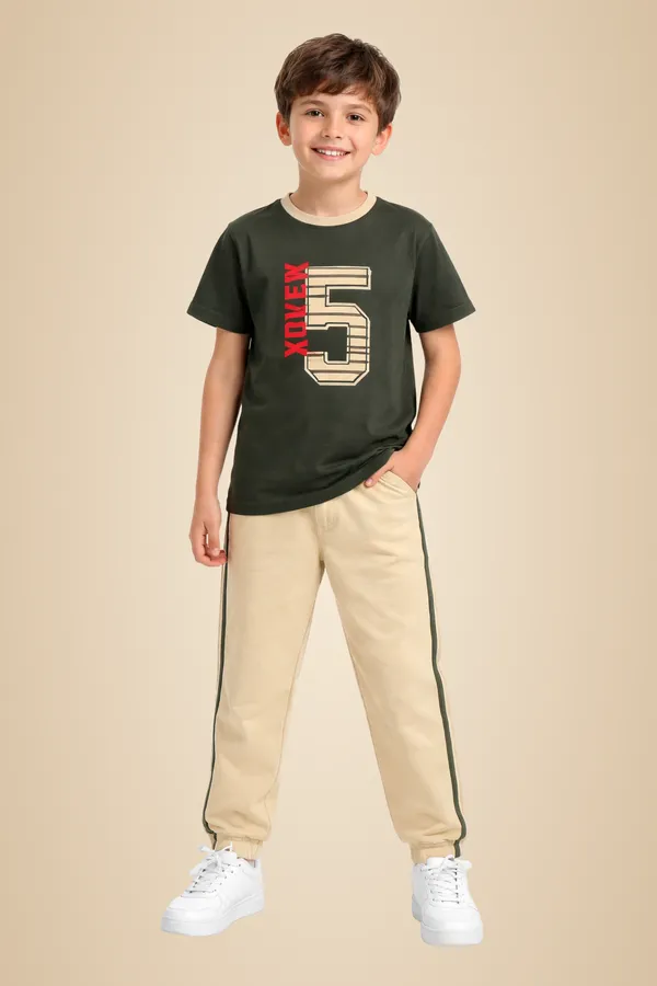 Green_Cotton_T-Shirt_Track_Pant_Joggers_Set_For_Boys