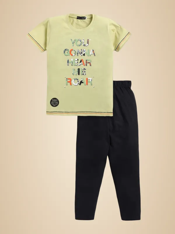 Green_And_Black_Cotton_T-Shirt_Track_Pant_Joggers_Set_For_Boys