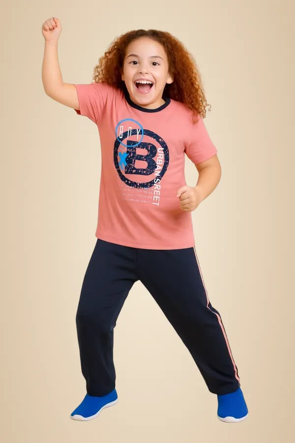 Pink_And_Black_Cotton_T-Shirt_Track_Pant_Joggers_Set_For_Boys