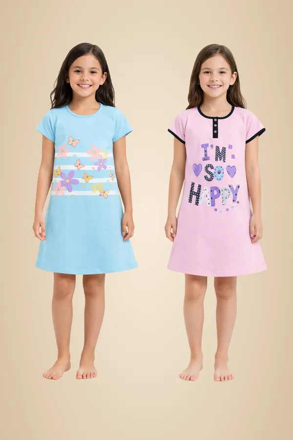 Multicolor_Cotton_Nighty_Combo_For_Girls_Pack_Of_2