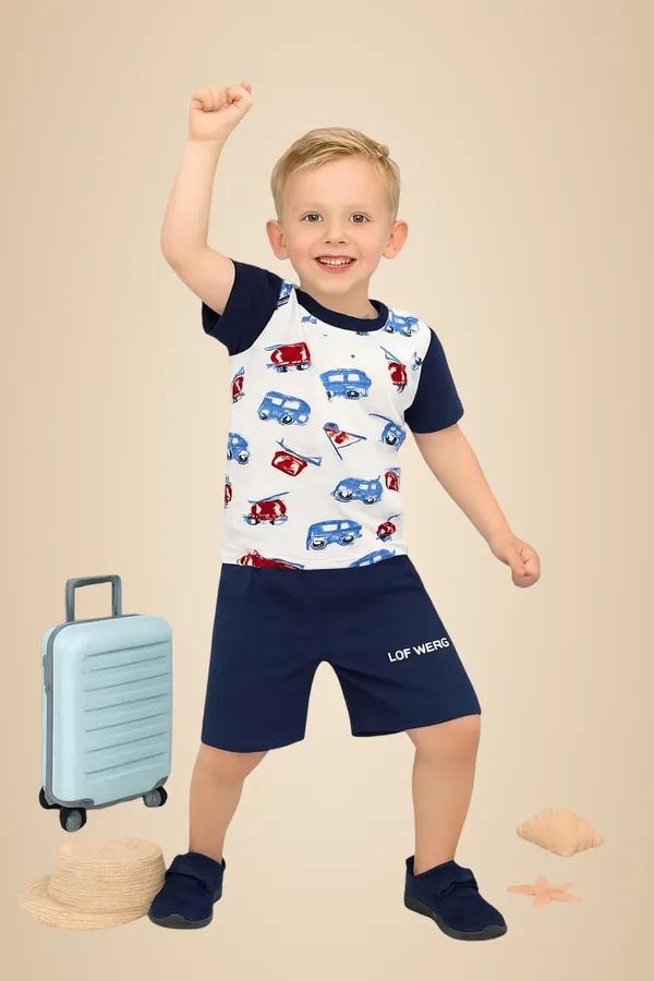 Navy_Blue_And_White_Cotton_T-Shirt_Shorts_Set_For_Boys