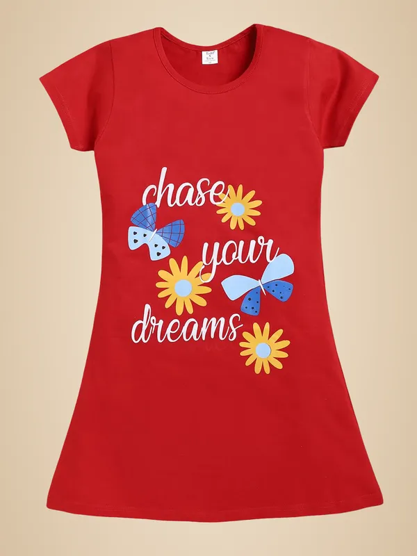 Red_Cotton_Nighty_For_Girls