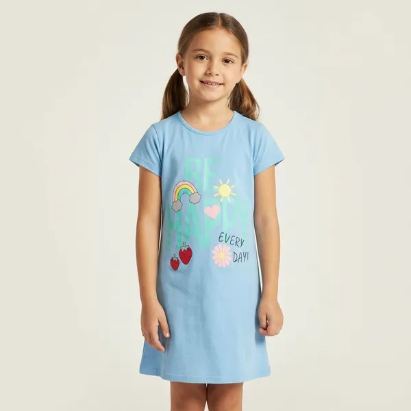 Blue_Cotton_Nighty_For_Girls