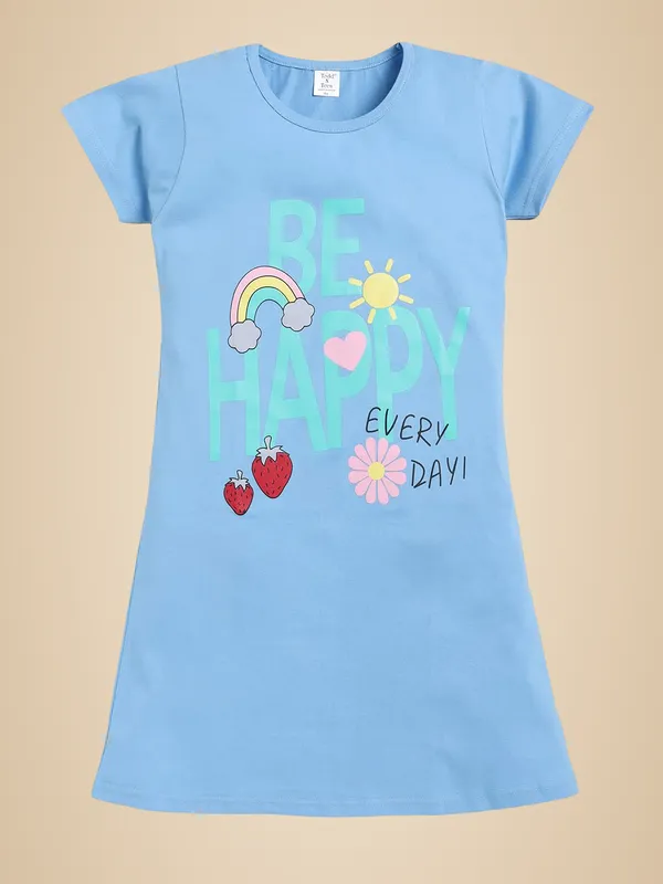 Blue_Cotton_Nighty_For_Girls