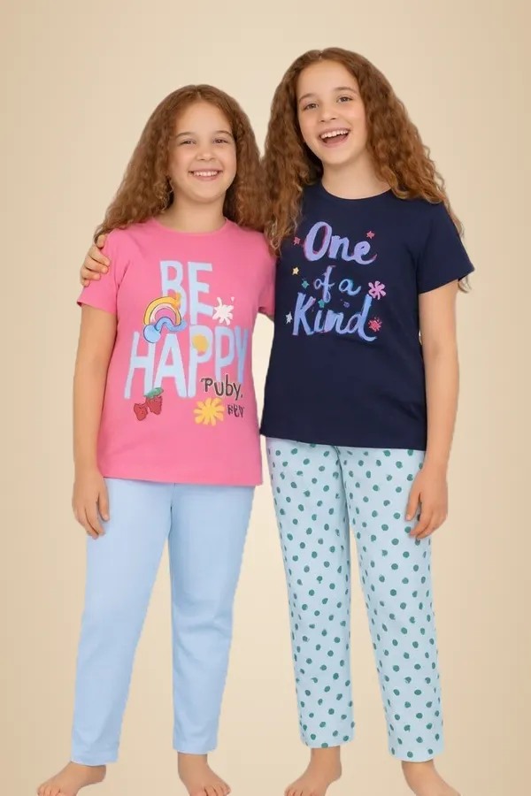 Multicolor_Cotton_T-Shirt_Pajama_Night_Suit_Combo_For_Girls_Pack_Of_2