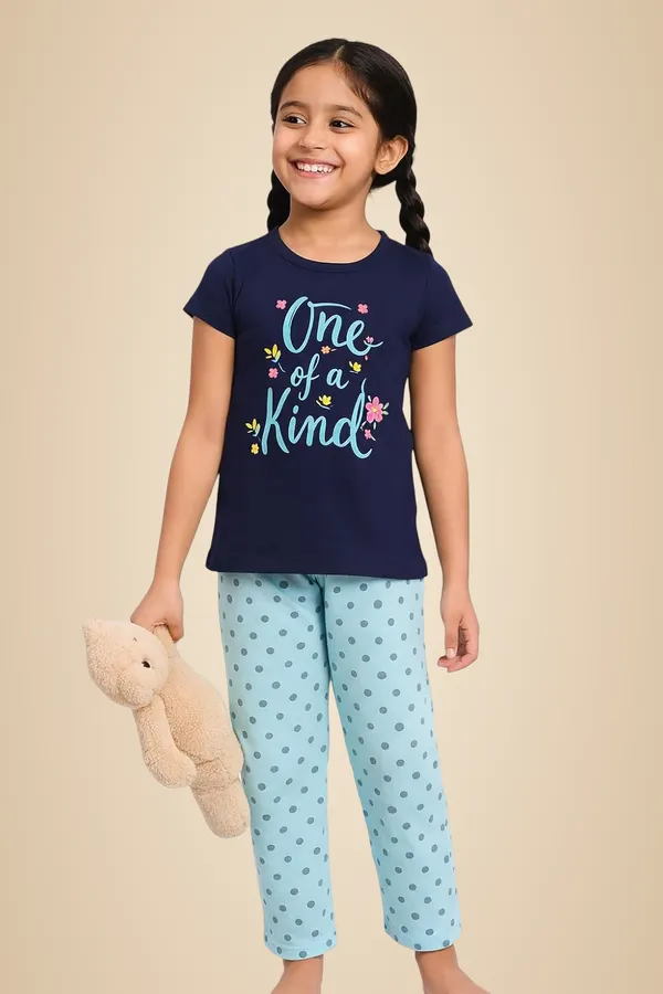 Sky_Blue_And_Navy_Cotton_T-Shirt_Pajama_Night_Suit_Set_For_Girls