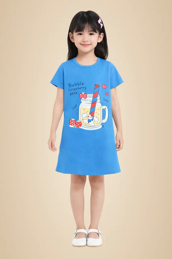 Blue_Cotton_Nighty_For_Girls