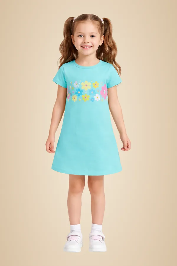 Blue_Cotton_Nighty_For_Girls