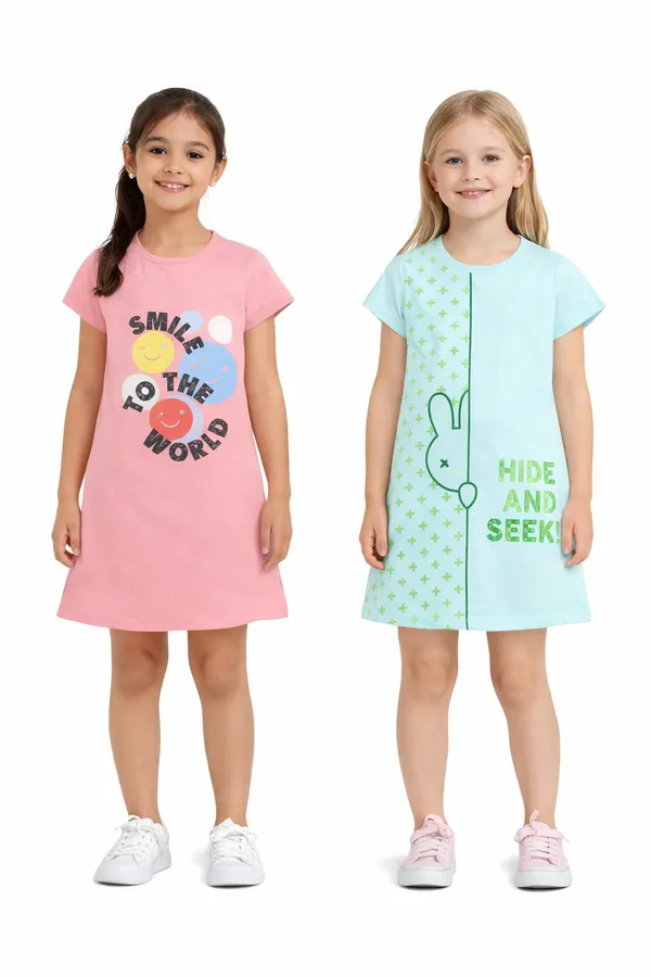 Multicolor_Cotton_Nighty_Combo_For_Girls_Pack_Of_2