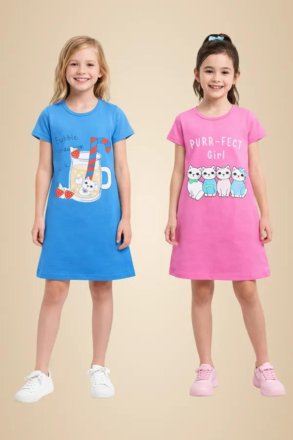 Multicolor_Cotton_Nighty_Combo_For_Girls_Pack_Of_2