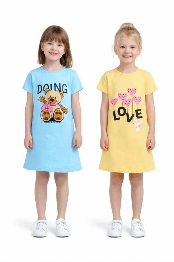 Multicolor_Cotton_Nighty_Combo_For_Girls_Pack_Of_2