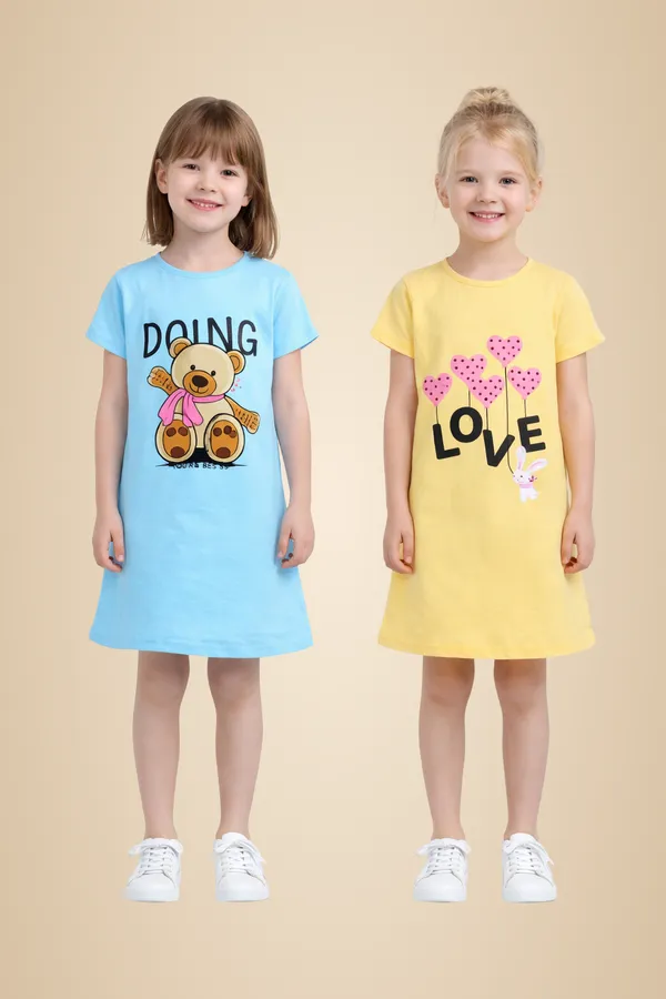 Multicolor_Cotton_Nighty_Combo_For_Girls_Pack_Of_2