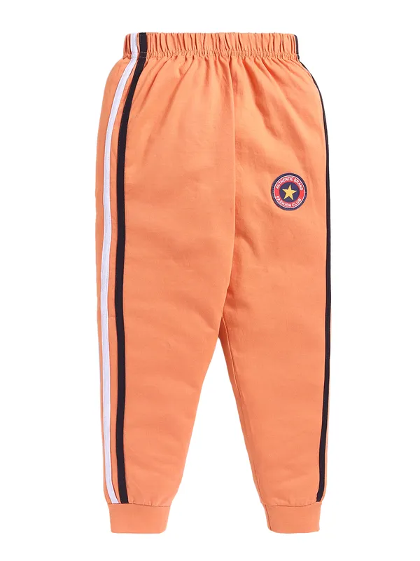 Grey_And_Rust_Cotton_T-Shirt_Track_Pant_Joggers_Set_For_Boys