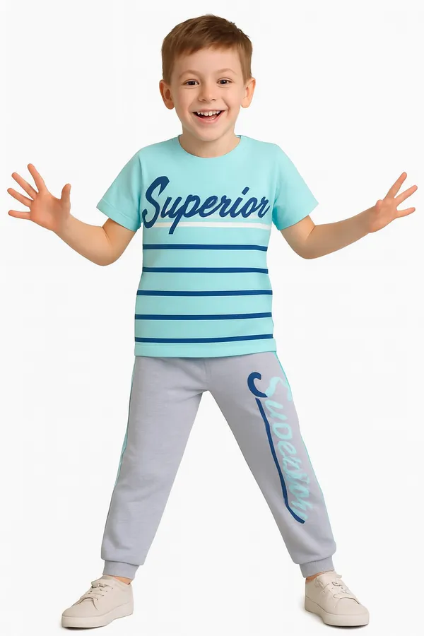 Teal_Cotton_T-Shirt_Track_Pant_Joggers_Set_For_Boys