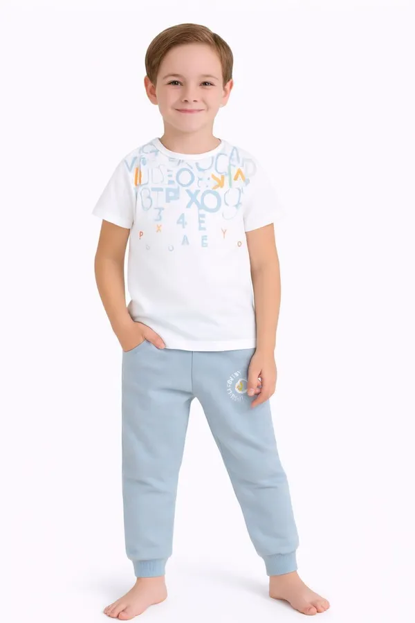 White_Cotton_T-Shirt_Track_Pant_Joggers_Set_For_Boys