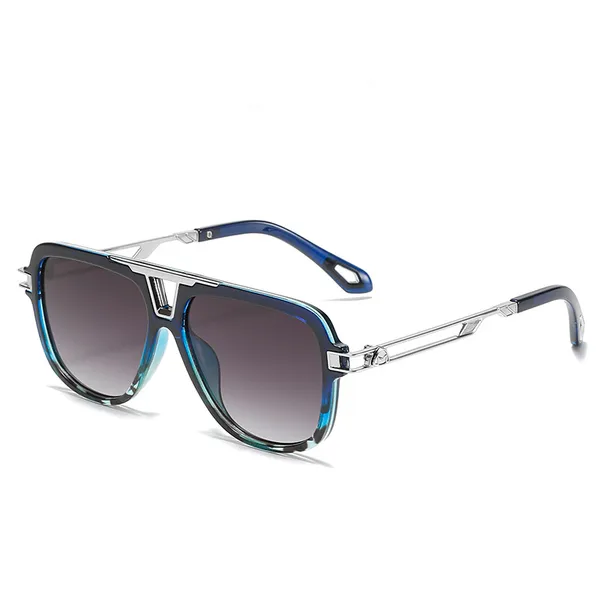 Blue_Stylish_Gradient_Blue_Aviator_Sunglasses_With_Silver_Metal_Frame