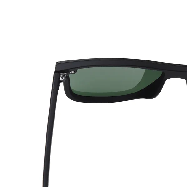 Green_Flat_Top_Oversized_Square_Sunglasses_With_Lenses_Frame