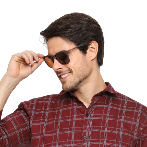 Brown_Polarized_Wayfarer_Sunglasses_With_Metal_Frame_Unisex_Uv_Protection_Eyewear