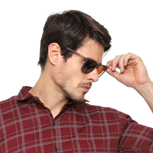 Brown_Polarized_Wayfarer_Sunglasses_With_Metal_Frame_Unisex_Uv_Protection_Eyewear