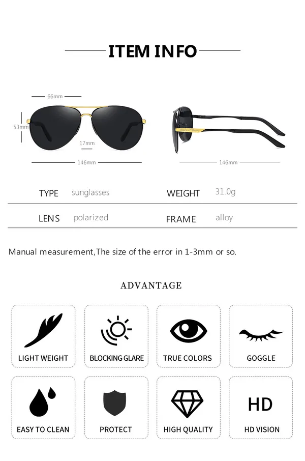 Gold_And_Black_Polarized_Aviator_Sunglasses_With_And_Frame