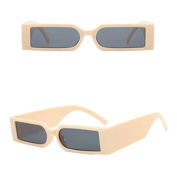 Beige_Retro_Rectangle_Sunglasses_Beige_Frame_With_Dark_Lenses