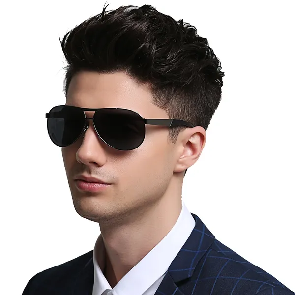 Black_Polarized_Aviator_Sunglasses_For_Men_Frame_With_Dark_Lenses