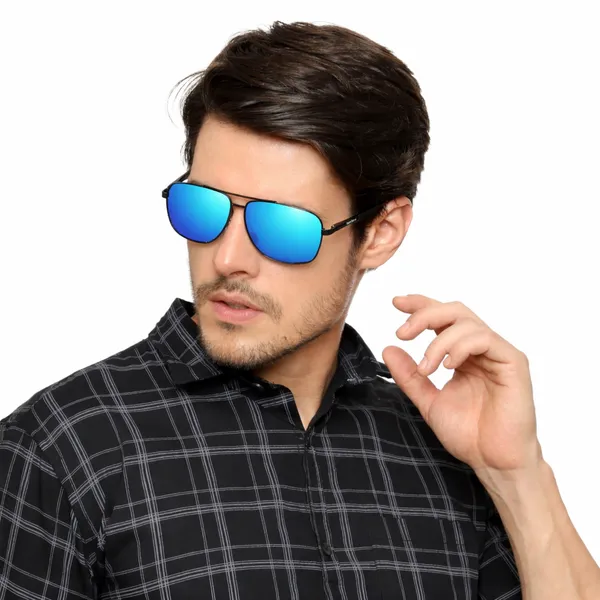 Blue_Premium_Polarized_Aviator_Sunglasses_With_Mirror_Lenses_Men_Metal_Frame_Uv_Protection_Eyewear