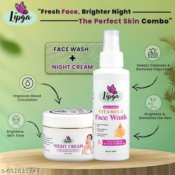 Night_Cream_And_Vitamin_C_Brightening_Face_Wash_Overnight_Radiance_Cream