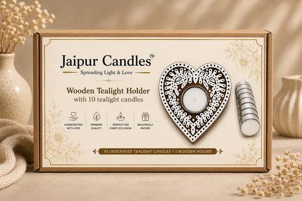 Jaipur_Candles_Wooden_Tealight_Candle_Holder_with_10_Unscented_Tealight_Candles