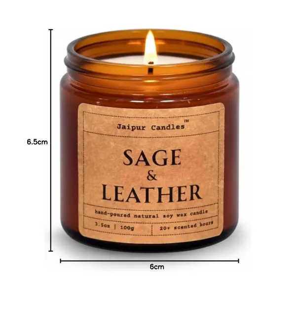 Sage_&_Leather_Aromatherapy_Scented_Candle