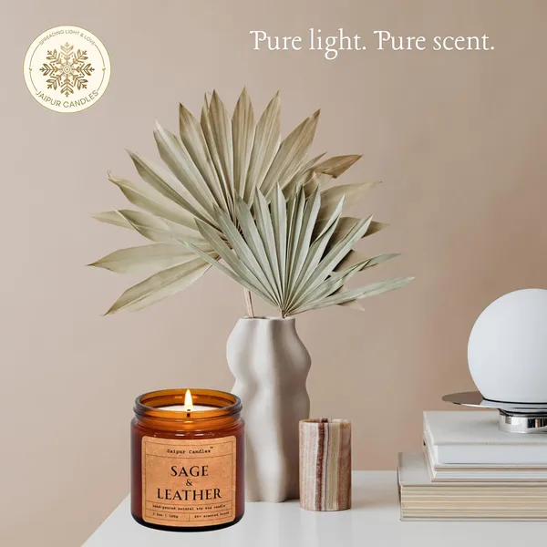 Sage_&_Leather_Aromatherapy_Scented_Candle