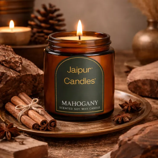 Mahogany_Amber_Jar_Soy_Wax_Candle