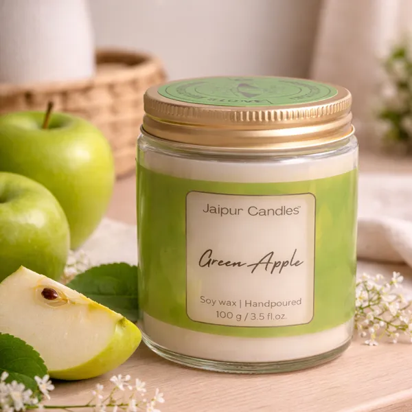 Green_Apple_Scented_Soy_Wax_Jar_Candle