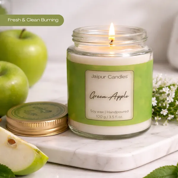 Green_Apple_Scented_Soy_Wax_Jar_Candle