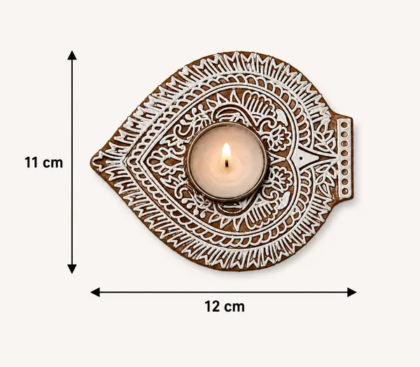 Jaipur_Candles_Wooden_Tealight_Candle_Holder_with_10_Unscented_Tealight_Candles