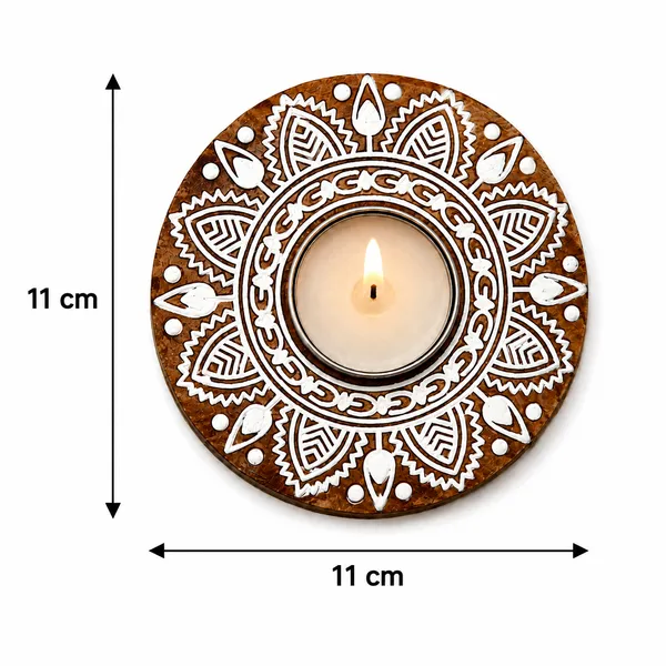 Jaipur_Candles_Wooden_Tealight_Candle_Holder_with_10_Unscented_Tealight_Candles