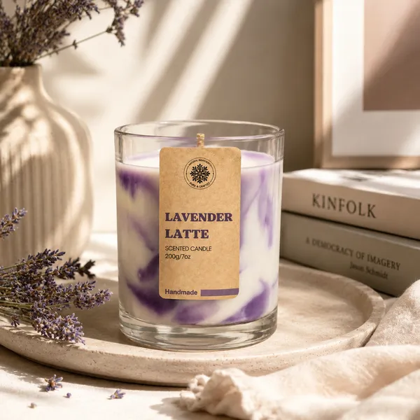 Lavender_Latte_Soy_Wax_Candle