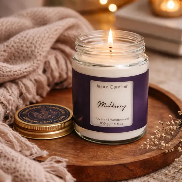 Mulberry_Scented_Soy_Wax_Jar_Candle