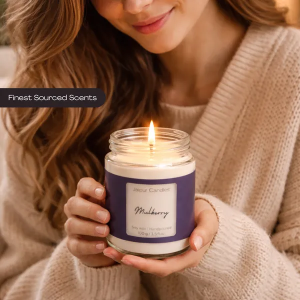 Mulberry_Scented_Soy_Wax_Jar_Candle