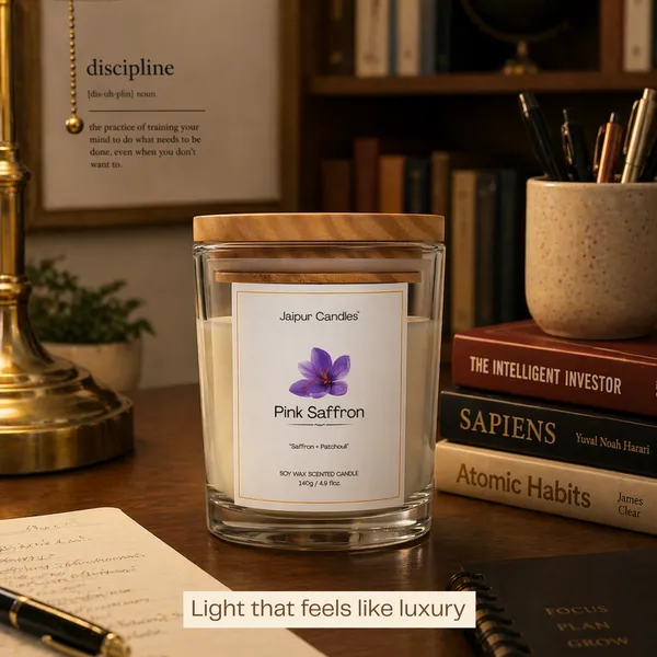 Pink_Saffron_Scented_Soy_Wax_Candle_with_Wooden_Lid