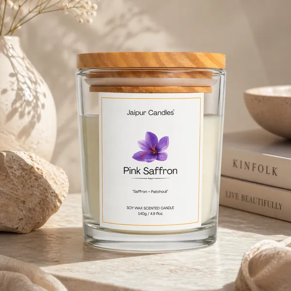 Pink_Saffron_Scented_Soy_Wax_Candle_with_Wooden_Lid